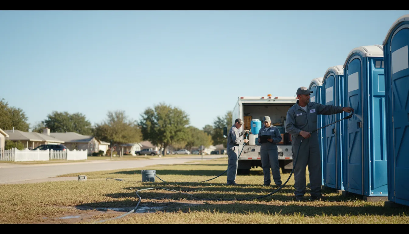Long-Term Portable Toilet Rental in Florahome, FL near me